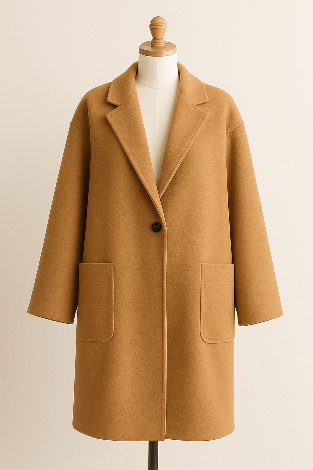 Maya – Oversized Wool Coat
