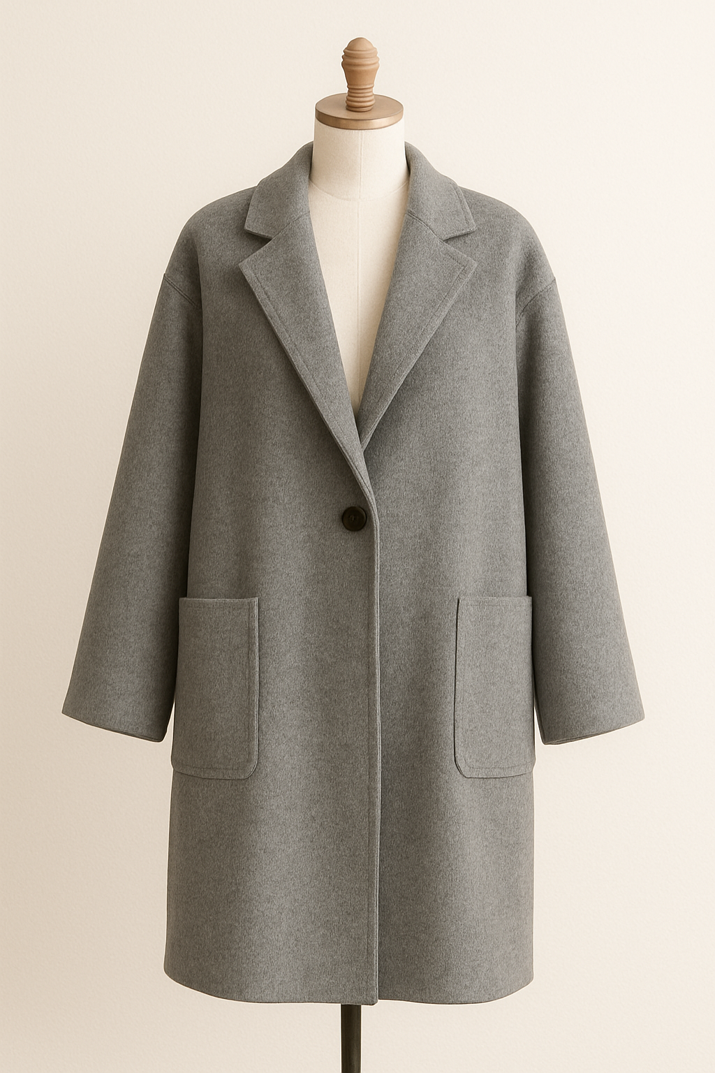 Maya – Oversized Wool Coat