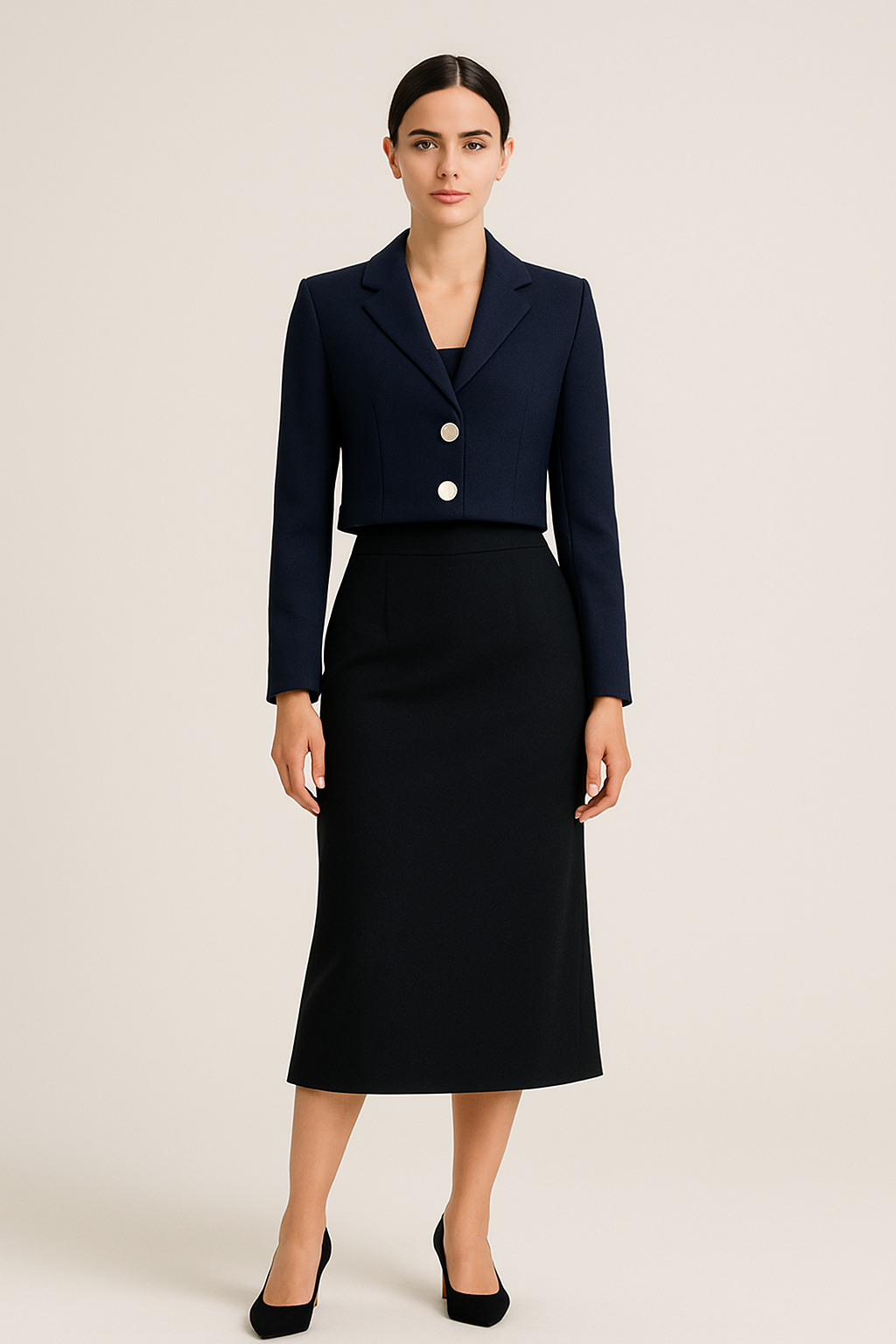 Aria – Cropped Blazer